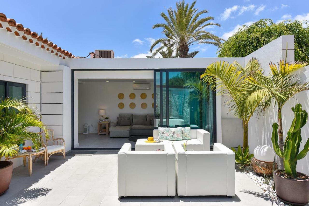 Cozy Bungalow For 6 In Playa Del Ingles Gd04 By Villagrancanaria Luaran gambar