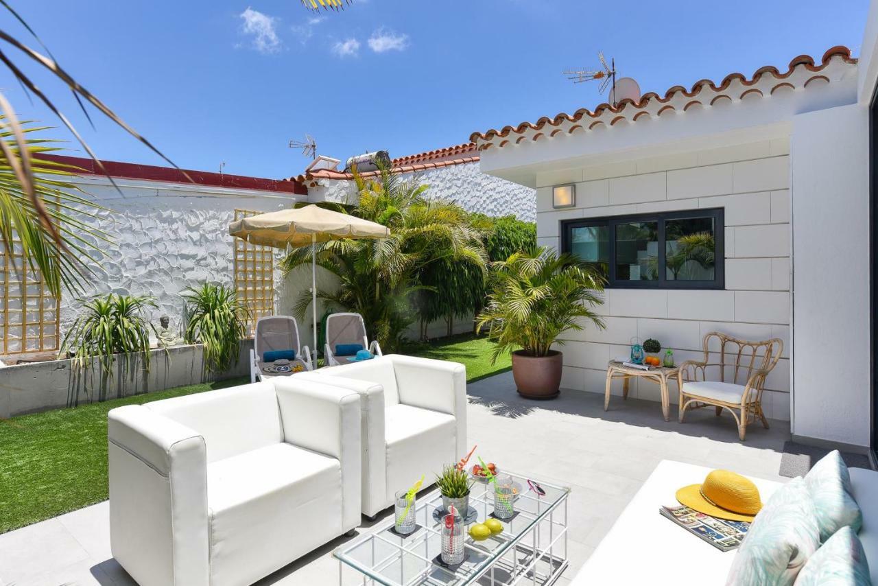 Cozy Bungalow For 6 In Playa Del Ingles Gd04 By Villagrancanaria Luaran gambar