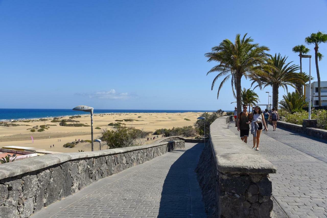 Cozy Bungalow For 6 In Playa Del Ingles Gd04 By Villagrancanaria Luaran gambar